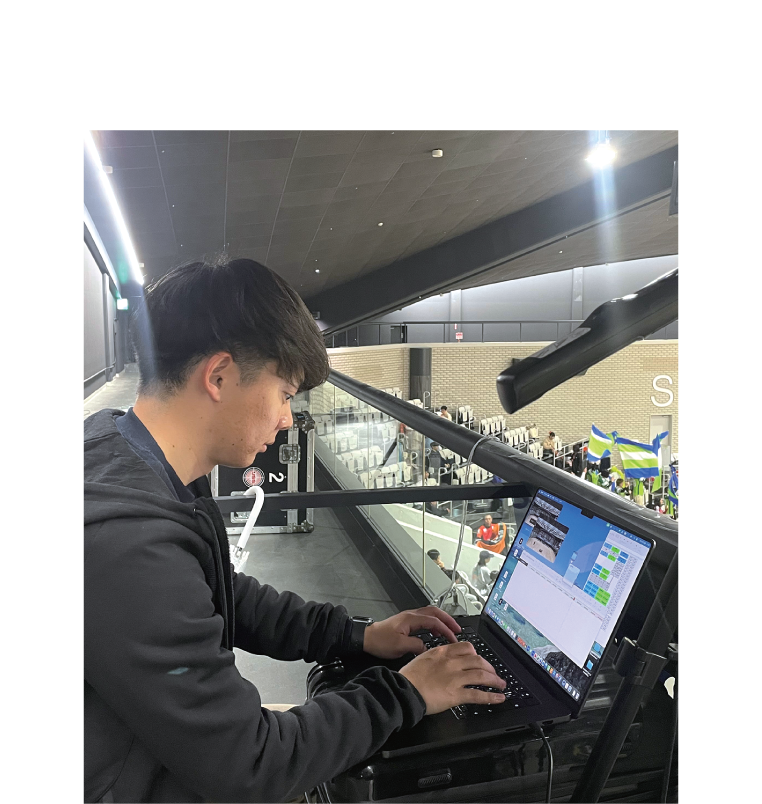 スポーツアナリストとしてサッカー財団に勤務