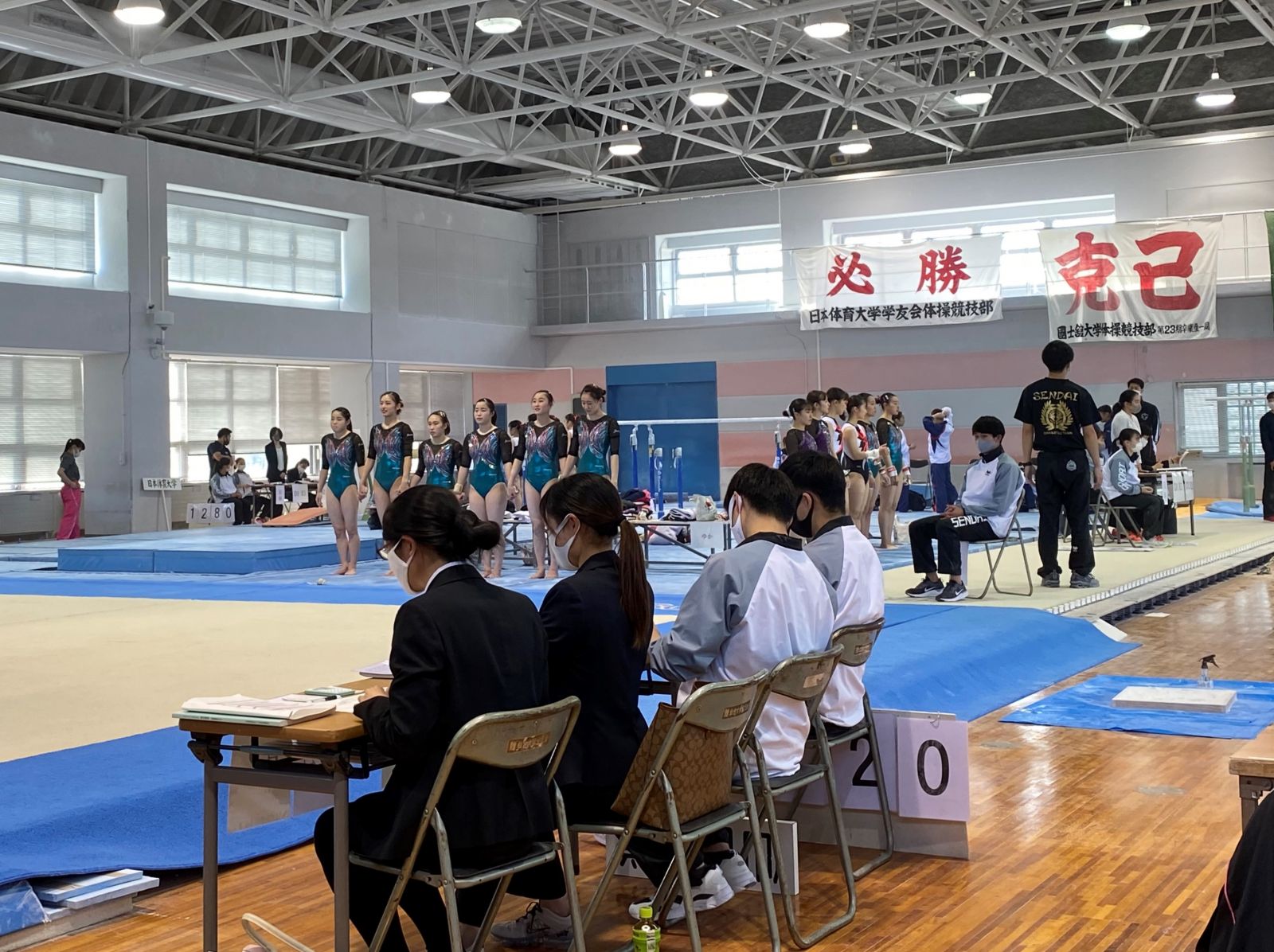 体操女子 六大学選手権を開催 本学は2位 仙台大学