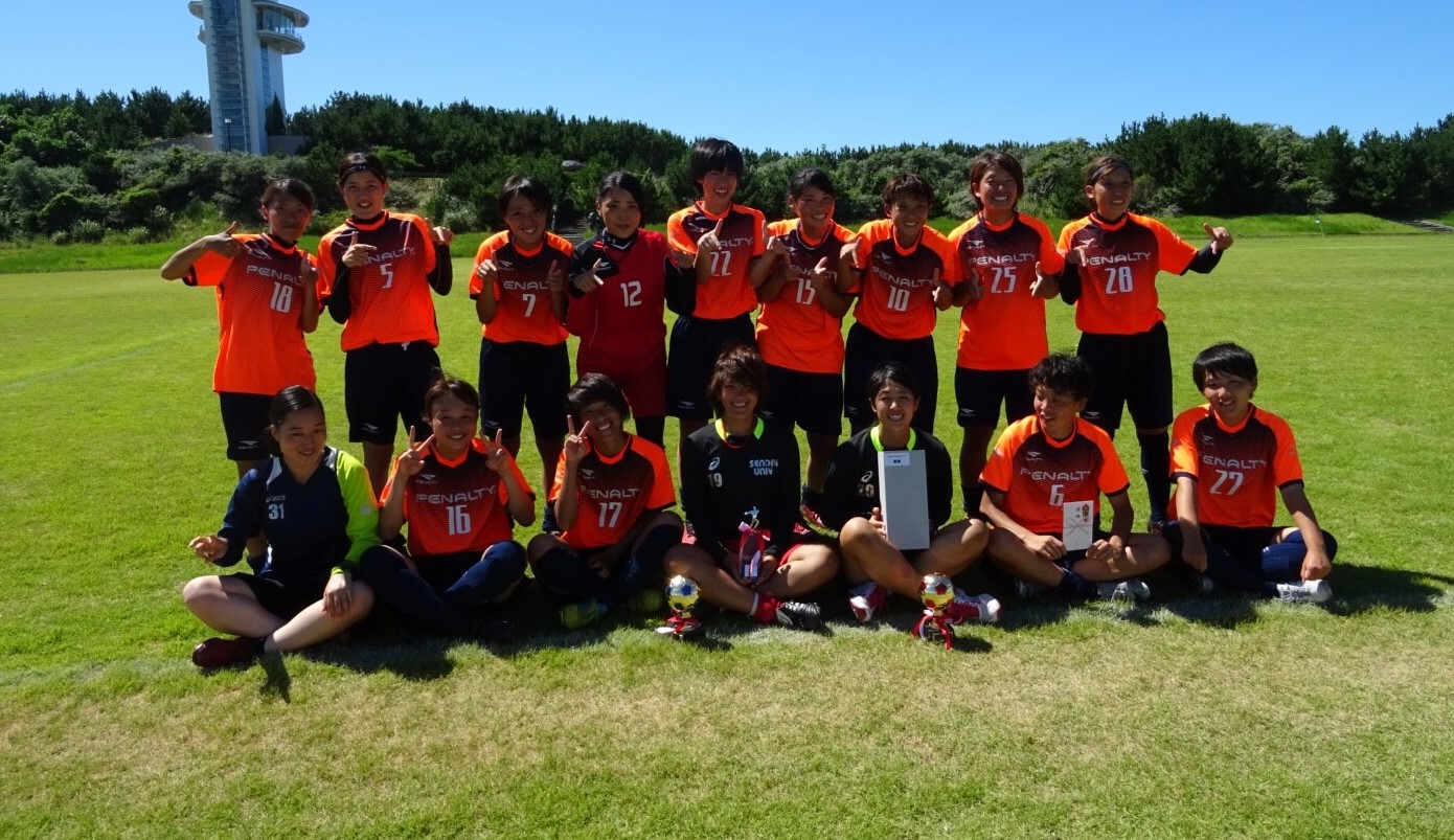 女子サッカー部 18東北liga Student 優勝の報告 仙台大学