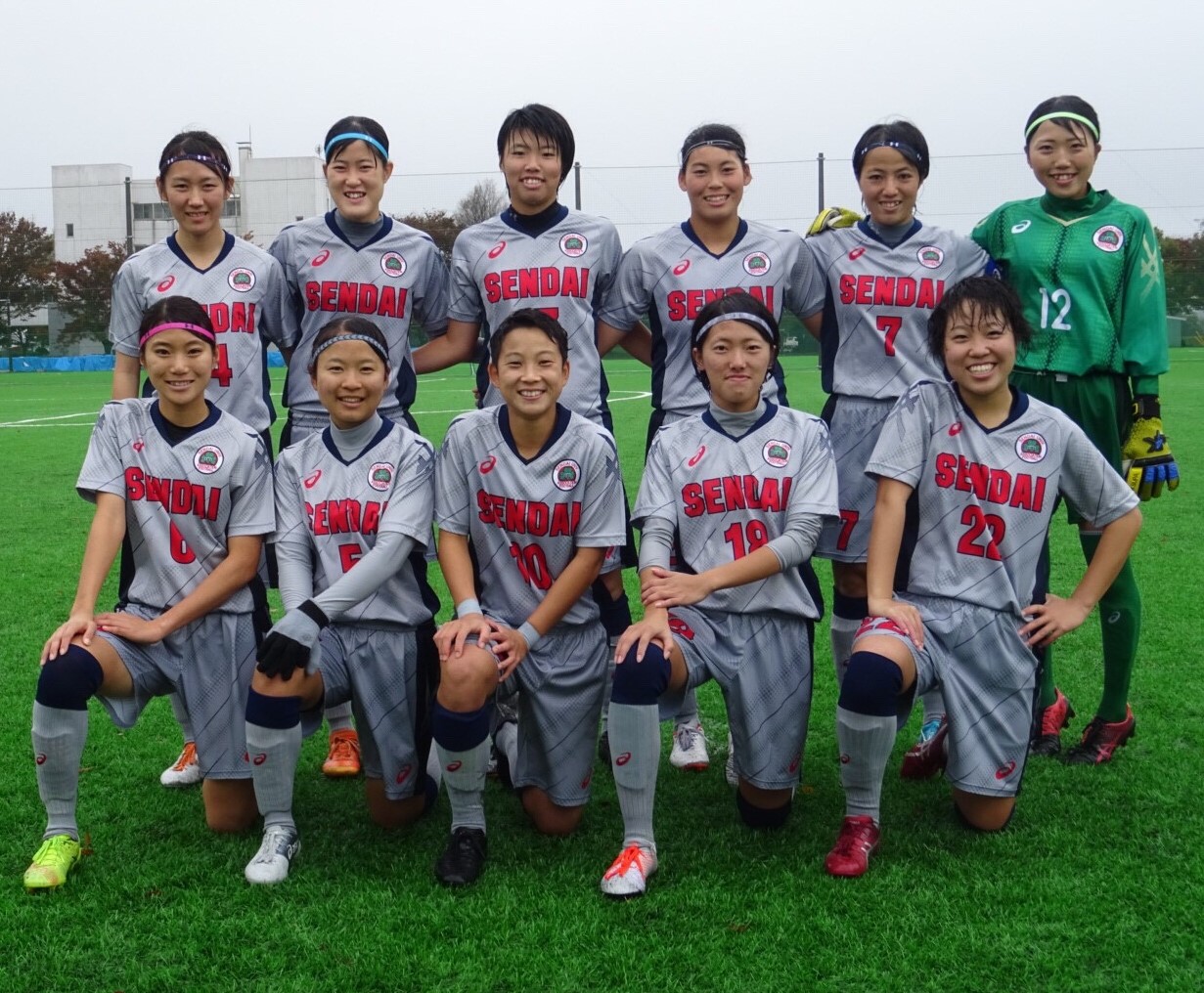 女子サッカー部 10連覇達成 東北地域大学女子サッカーリーグ 仙台大学