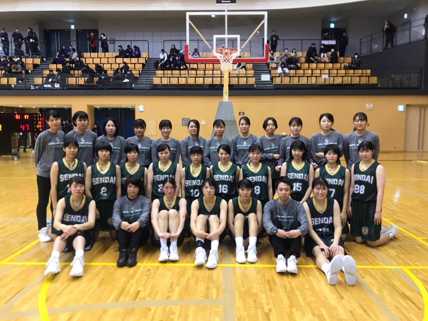 女子バスケットボール部 インカレ結果報告 仙台大学