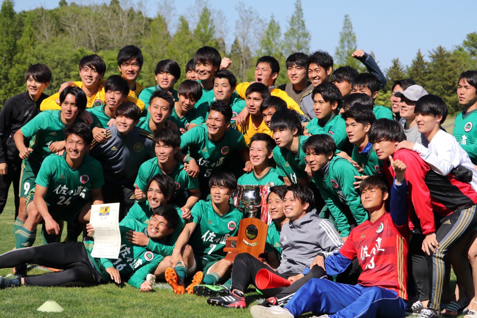 男子サッカー部 第99回天皇杯全日本サッカー選手権大会宮城県予選 4年ぶり3度目の優勝 全国大会出場 仙台大学